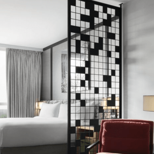 Hotel Custom Metal Room Divider.
